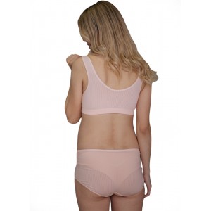 Трусы под живот для беременных Розовые 0089